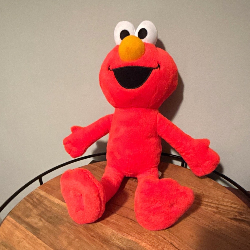 Sesame Street Elmo Red Plush Stuffed Animal Vintage 1999 20693 Small